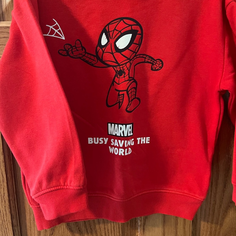 Marvel Red Spider-Man Kids Hoodie